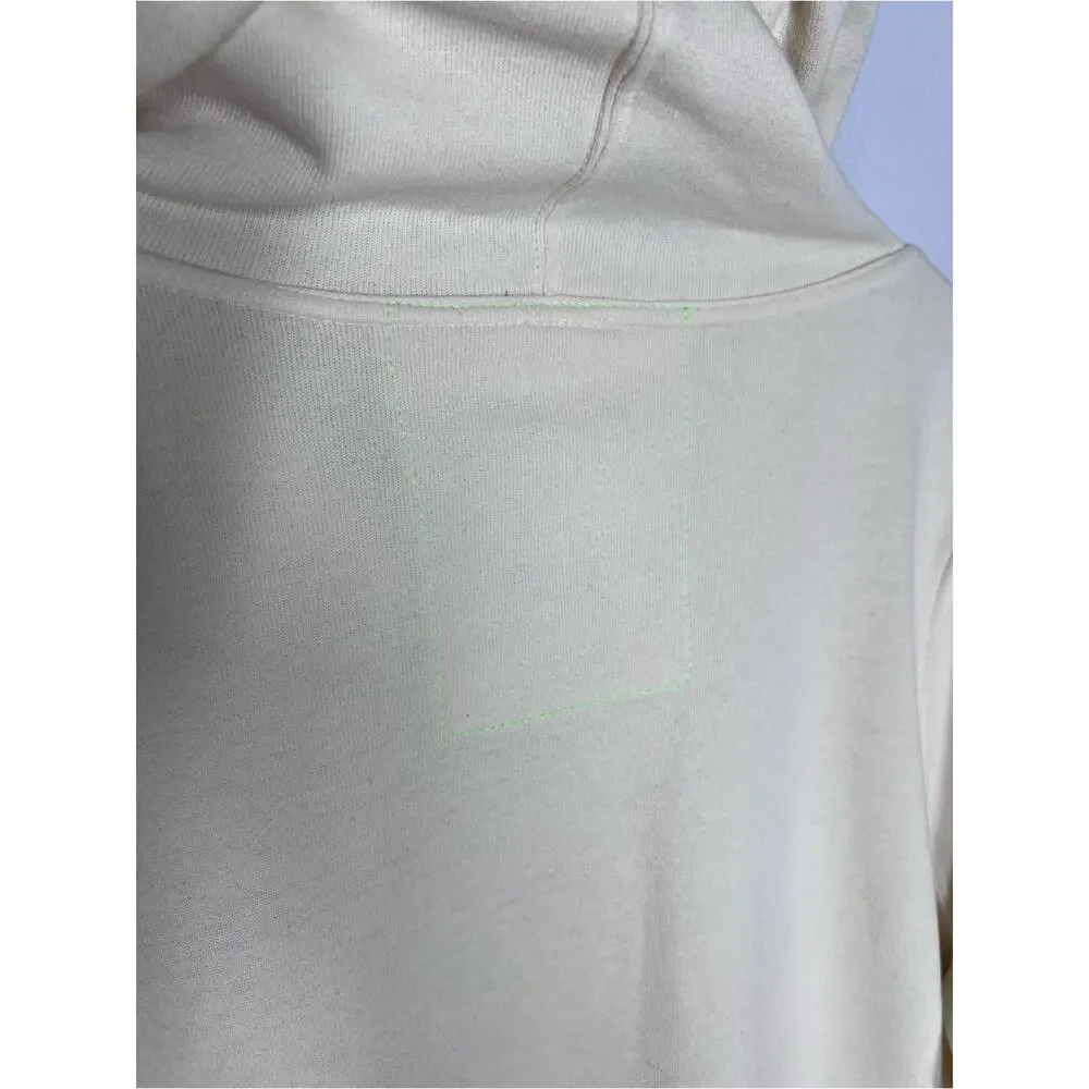 Aviator Nation Unisex Ninja Pullover Hoodie Vintage White Sz XL